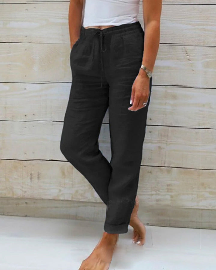 Lilly | Linen Blend Pants