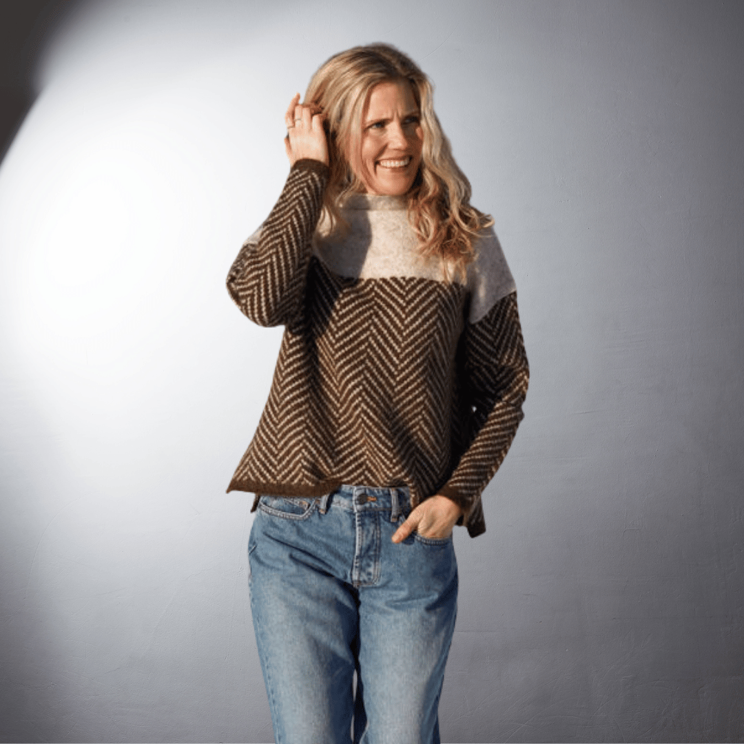 Sarah™ - Sustainable Turtleneck Sweater