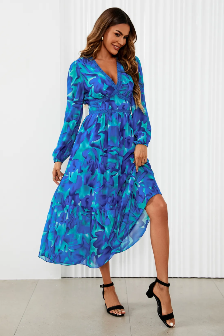 Olivia – Floral Maxi Dress