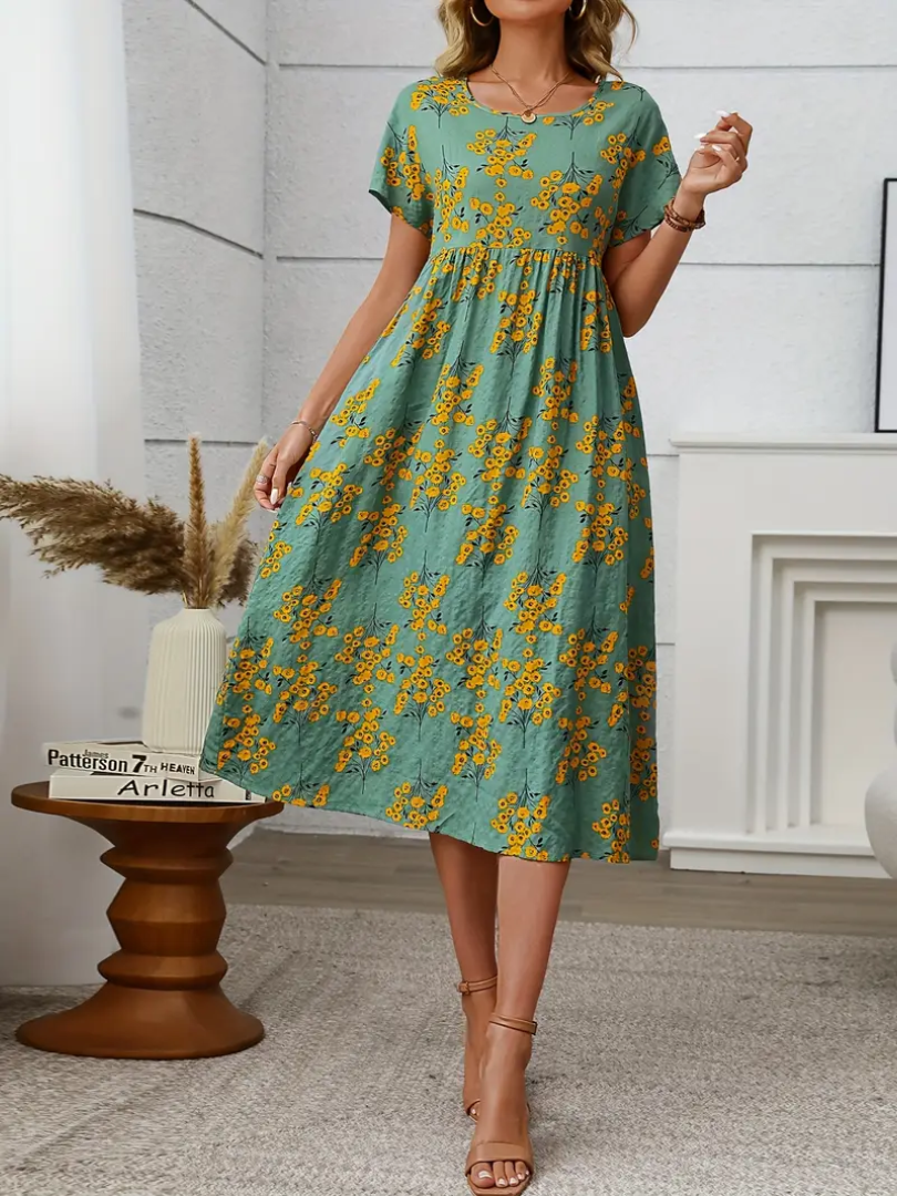 Mia - Flattering Boho Dress