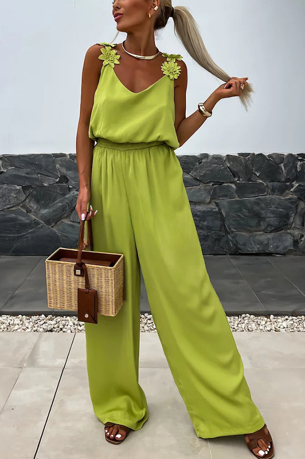 Eliza - Flora Charm Jumpsuit