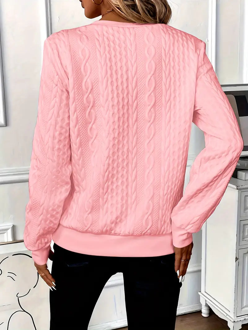 Clio | Elegant Zip Sweater