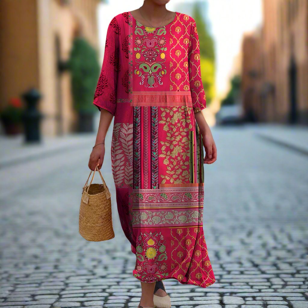 Isabelle - Flattering Boho Dress