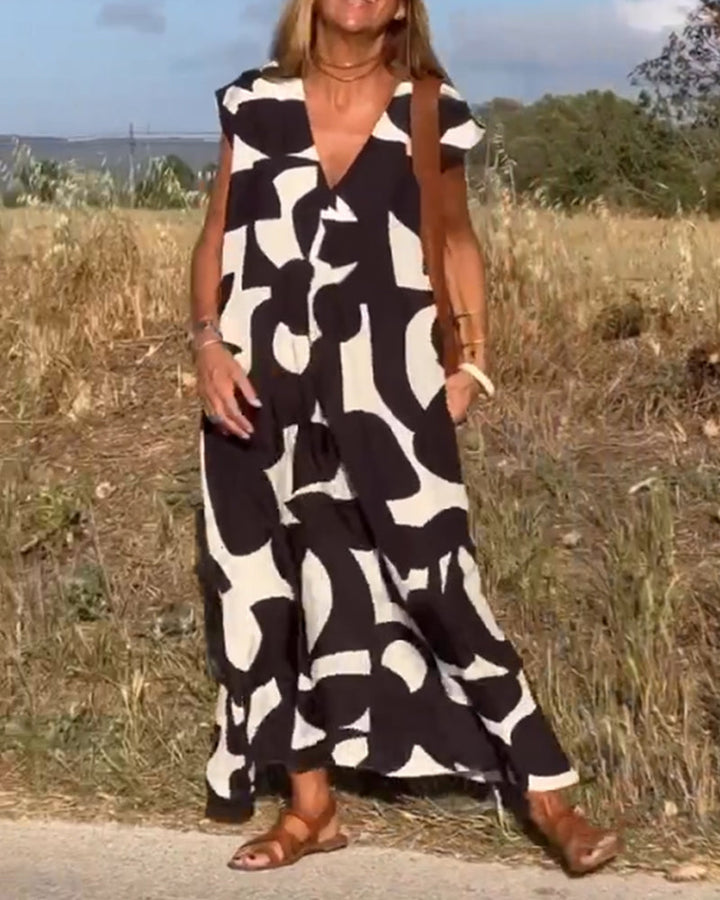 Mia - Flattering Boho Dress