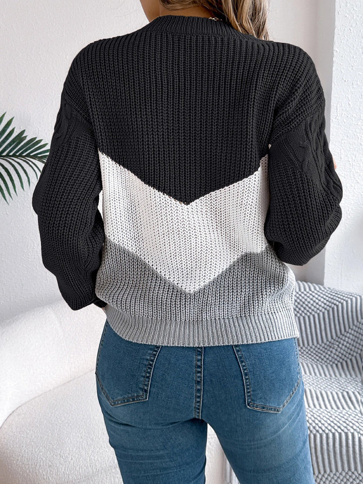 Asher | Chevron Stitch Pullover