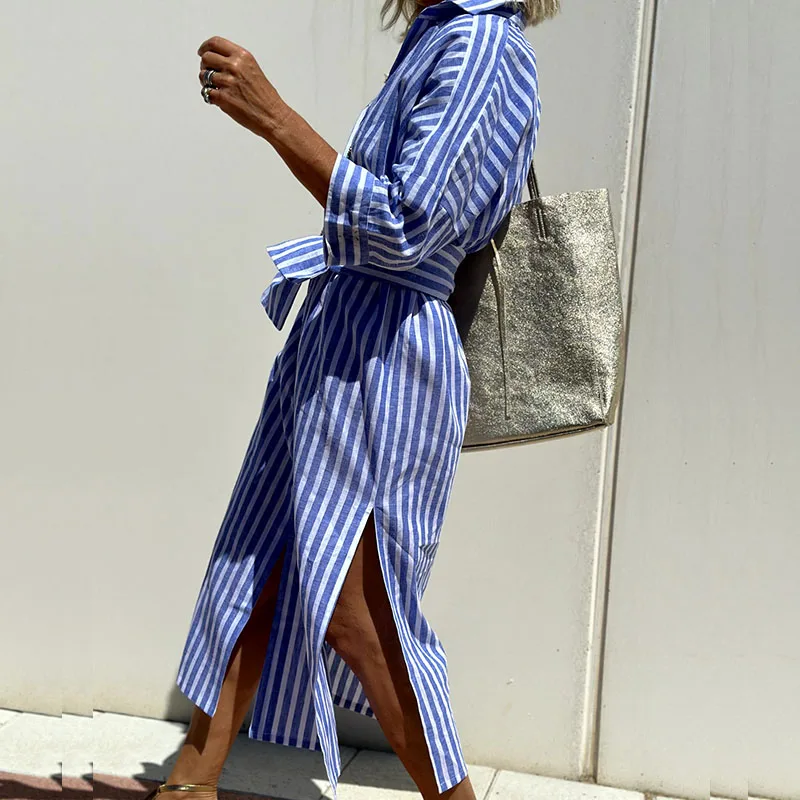 Eleanor - Striped Dress Shirt