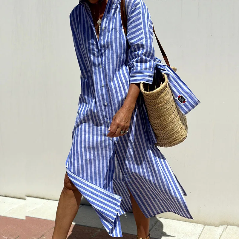 Eleanor - Striped Dress Shirt