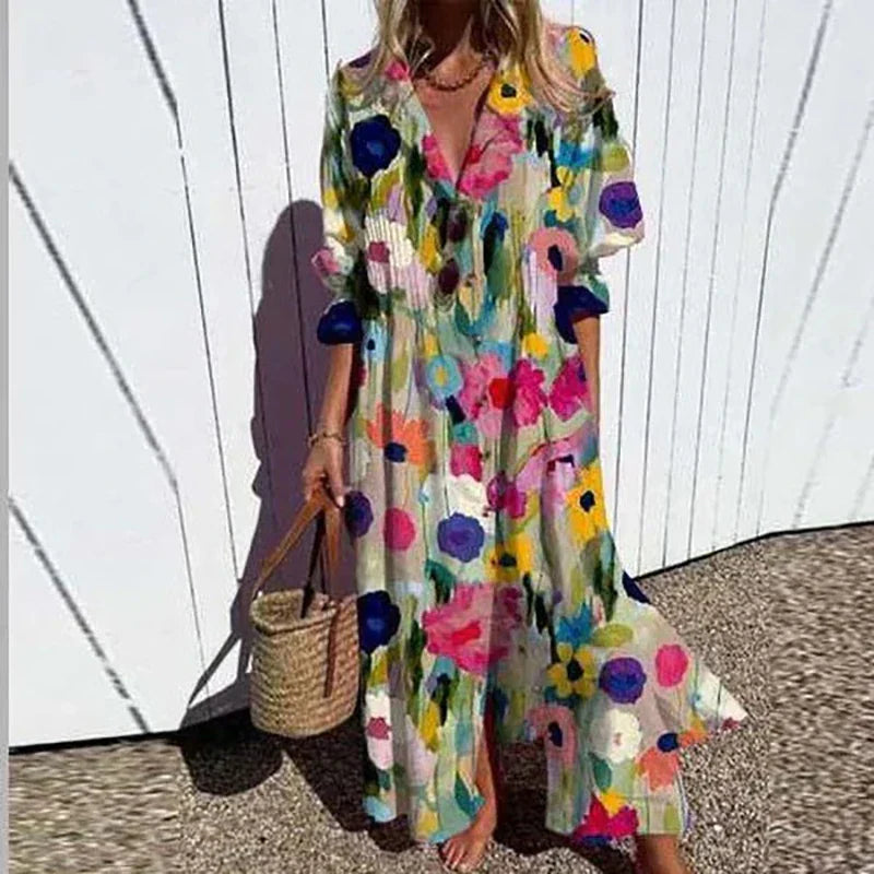 Ivy - Flattering Boho Dress