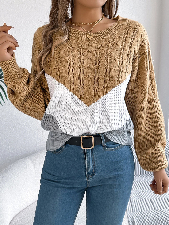 Asher | Chevron Stitch Pullover