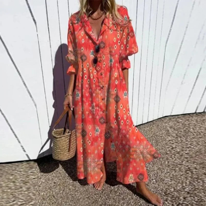 Ivy - Flattering Boho Dress