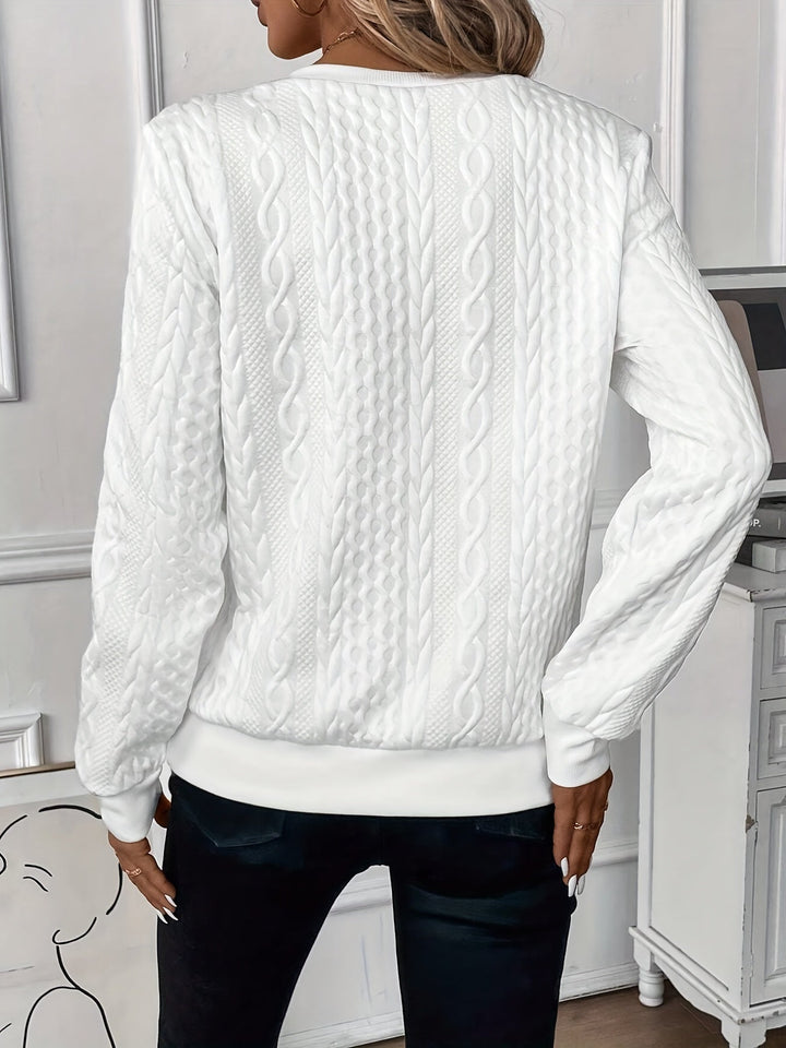 Clio | Elegant Zip Sweater