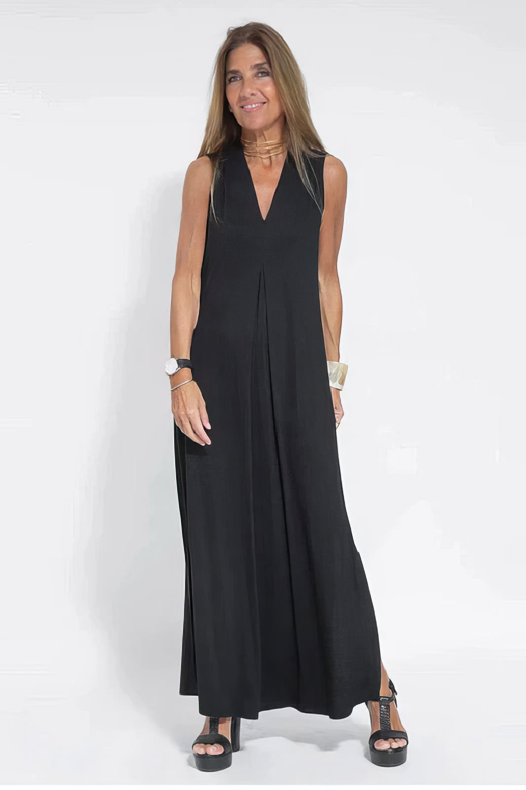 Ivy - Elegant Long Dress + Free Matching Cardigan GIFT